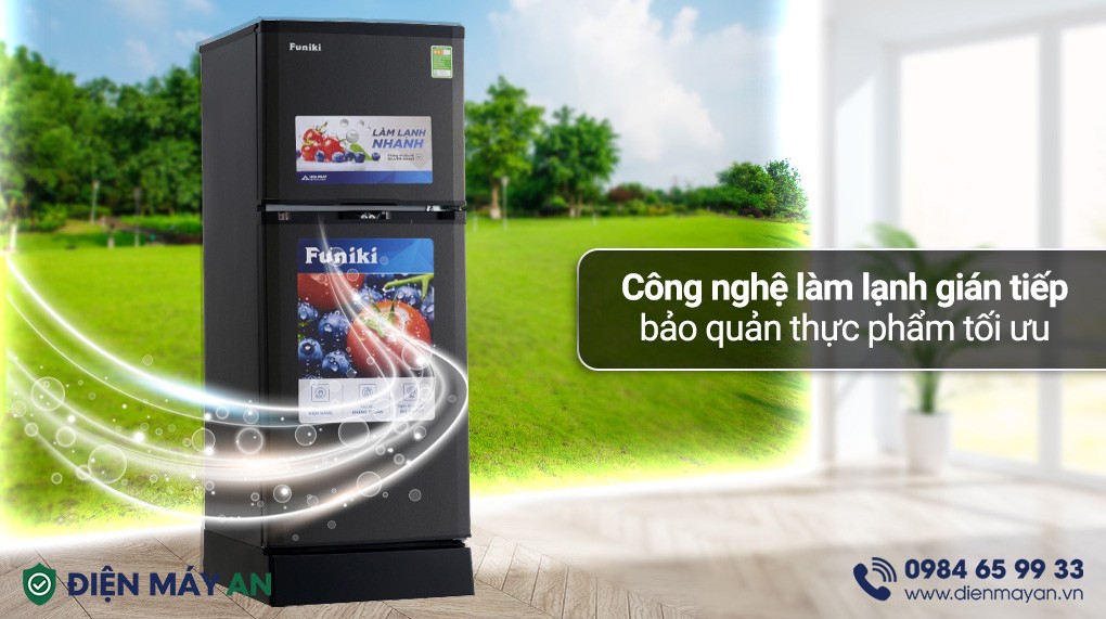 Tủ Lạnh Funiki 126 Lít HR T6126TDG - công nghệ làm lạnh